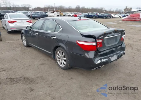 2009 Lexus Ls 460 L z USA, uszkodzony, nr VIN JTHGL46F595033650